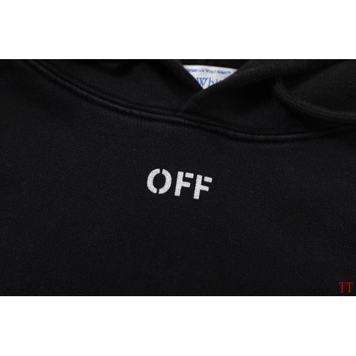 Replica Off-White Hoodies Long Sleeved For Unisex #1247553 $60.00 USD for Wholesale