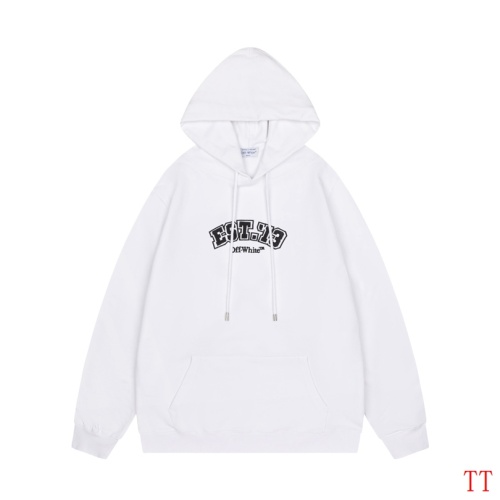 Replica Off-White Hoodies Long Sleeved For Unisex #1247560 $52.00 USD for Wholesale