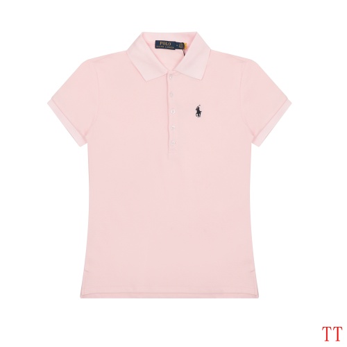 Ralph Lauren Polo T-Shirts Short Sleeved For Women #1247605