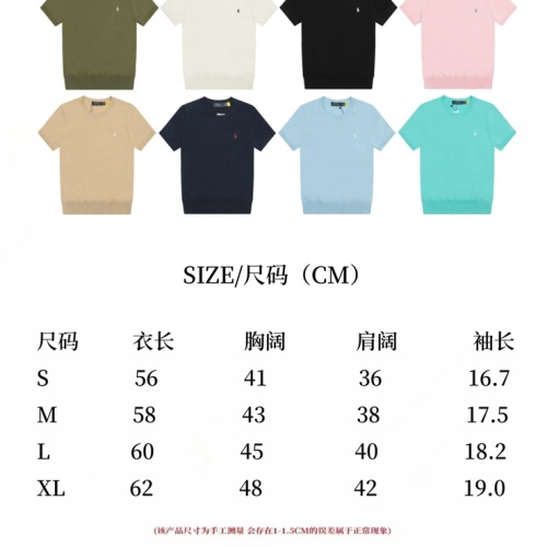 Replica Ralph Lauren Polo T-Shirts Short Sleeved For Women #1247613 $39.00 USD for Wholesale