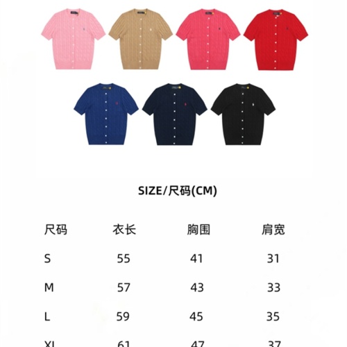 Replica Ralph Lauren Polo T-Shirts Short Sleeved For Women #1247636 $42.00 USD for Wholesale