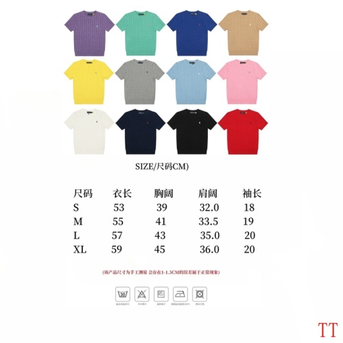 Replica Ralph Lauren Polo T-Shirts Short Sleeved For Women #1247644 $39.00 USD for Wholesale