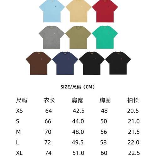 Replica Ralph Lauren Polo T-Shirts Short Sleeved For Unisex #1247666 $27.00 USD for Wholesale