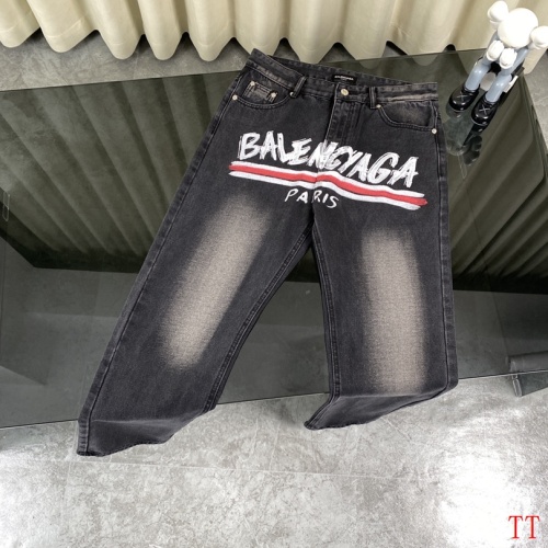 Balenciaga Jeans For Men #1247773, $64.00 USD, [ITEM#1247773], Balenciaga Jeans