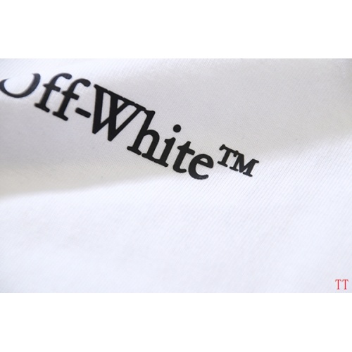 Replica Off-White T-Shirts Short Sleeved For Unisex #1247783 $29.00 USD for Wholesale