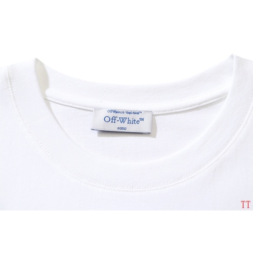 Replica Off-White T-Shirts Short Sleeved For Unisex #1247785 $29.00 USD for Wholesale