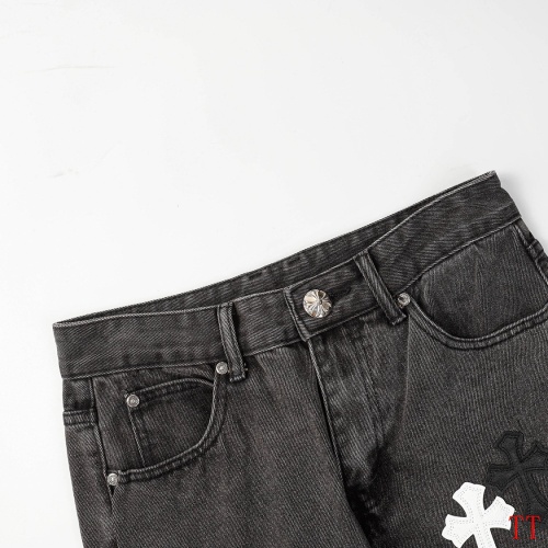 Replica Chrome Hearts Jeans For Men #1247831 $56.00 USD for Wholesale