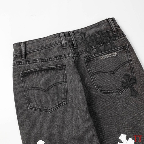 Replica Chrome Hearts Jeans For Men #1247831 $56.00 USD for Wholesale