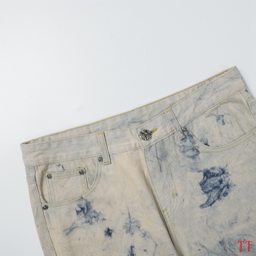 Replica Chrome Hearts Jeans For Men #1247859 $68.00 USD for Wholesale