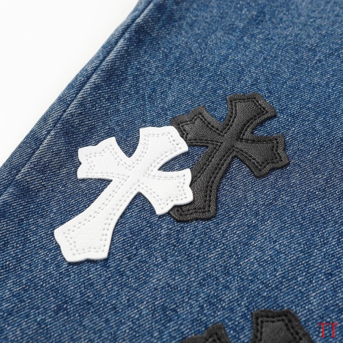 Replica Chrome Hearts Jeans For Men #1247877 $56.00 USD for Wholesale