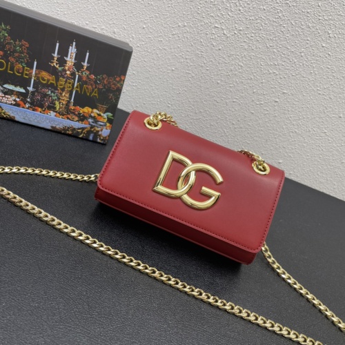 Replica Dolce & Gabbana D&G AAA Quality Messenger Bags For Women #1248225 $130.00 USD for Wholesale