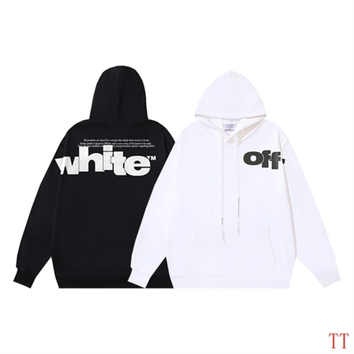 Replica Off-White Hoodies Long Sleeved For Unisex #1248280 $52.00 USD for Wholesale