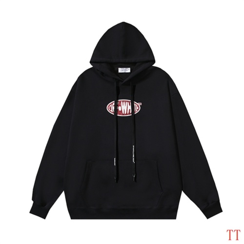 Replica Off-White Hoodies Long Sleeved For Unisex #1248296 $52.00 USD for Wholesale