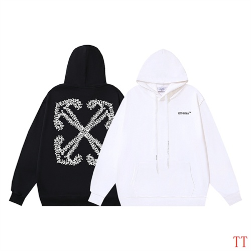 Replica Off-White Hoodies Long Sleeved For Unisex #1248298 $52.00 USD for Wholesale