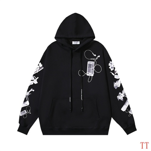 Replica Off-White Hoodies Long Sleeved For Unisex #1248318 $52.00 USD for Wholesale