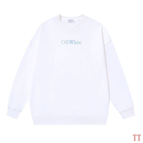 Replica Off-White Hoodies Long Sleeved For Unisex #1248327 $45.00 USD for Wholesale