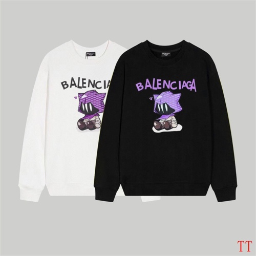 Replica Balenciaga Hoodies Long Sleeved For Men #1248449 $40.00 USD for Wholesale