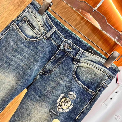 Replica Dolce & Gabbana D&G Jeans For Men #1248507 $48.00 USD for Wholesale