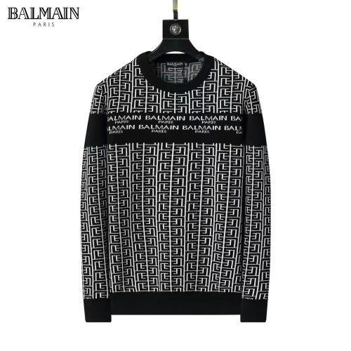 Balmain Sweaters Long Sleeved For Men #1248732, $45.00 USD, [ITEM#1248732], Balmain Sweaters