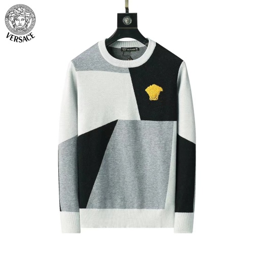 Versace Sweaters Long Sleeved For Men #1248737, $45.00 USD, [ITEM#1248737], Versace Sweaters