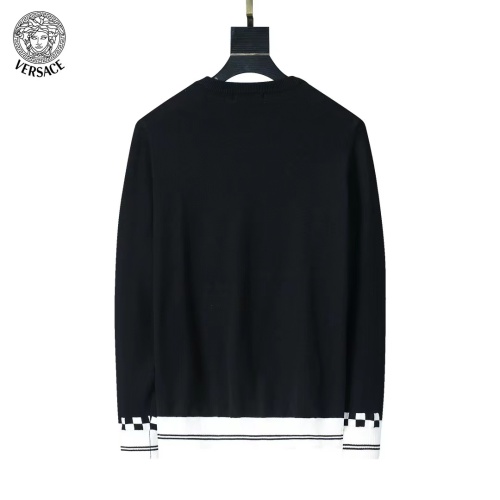 Replica Versace Sweaters Long Sleeved For Men #1248741 $45.00 USD for Wholesale