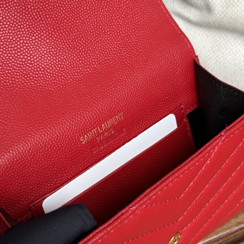 Replica Yves Saint Laurent AAA Quality Wallets #1248744 $82.00 USD for Wholesale