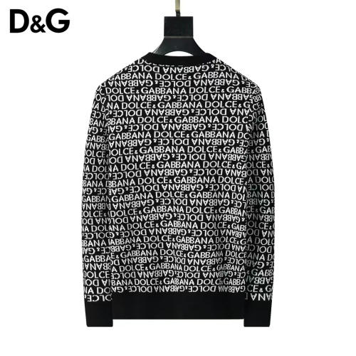 Replica Dolce & Gabbana D&G Sweaters Long Sleeved For Men #1248770 $45.00 USD for Wholesale