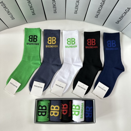 Replica Balenciaga Socks #1249021 $29.00 USD for Wholesale