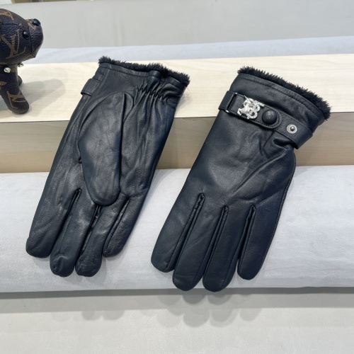 Replica Burberry Gloves For Men #1249283 $52.00 USD for Wholesale