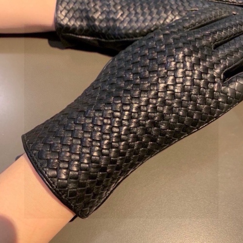 Replica Bottega Veneta BV Gloves For Women #1249304 $64.00 USD for Wholesale