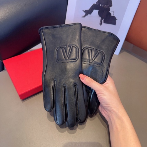 Replica Valentino Gloves For Women #1249338 $42.00 USD for Wholesale