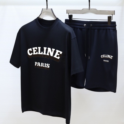 Celine Tracksuits Short Sleeved For Men #1249632, $52.00 USD, [ITEM#1249632], Celine Tracksuits