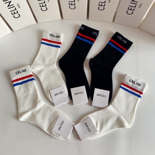 Replica Celine Socks #1249774 $29.00 USD for Wholesale