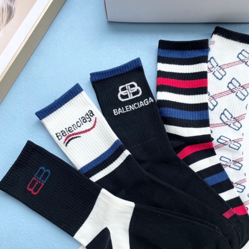 Replica Balenciaga Socks #1250009 $29.00 USD for Wholesale