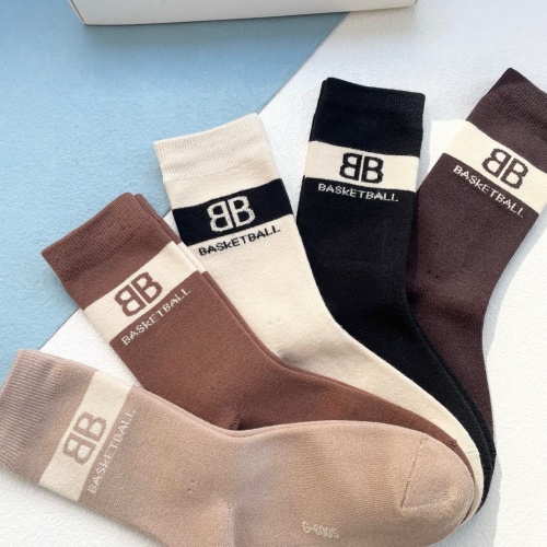 Replica Balenciaga Socks #1250127 $29.00 USD for Wholesale