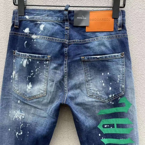 Replica Dsquared Jeans For Men #1250214 $68.00 USD for Wholesale