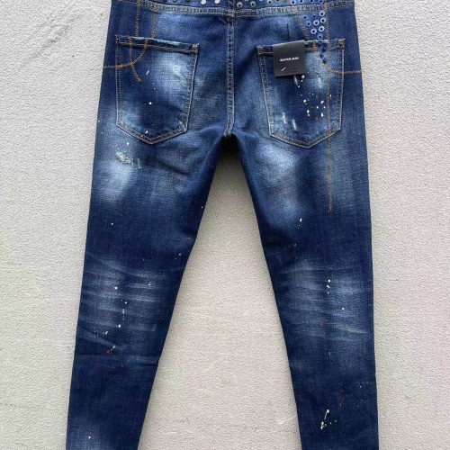 Replica Dsquared Jeans For Men #1250215 $68.00 USD for Wholesale