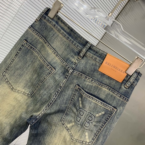 Replica Balenciaga Jeans For Men #1250262 $76.00 USD for Wholesale