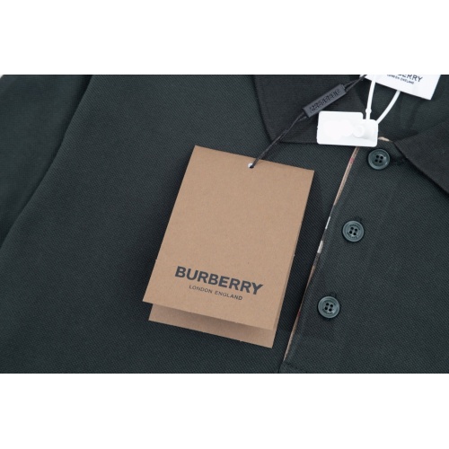 Replica Burberry T-Shirts Long Sleeved For Men #1250615 $52.00 USD for Wholesale