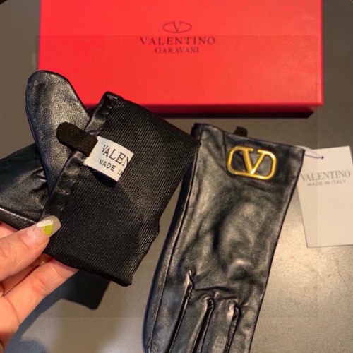 Replica Valentino Gloves For Women #1250713 $60.00 USD for Wholesale