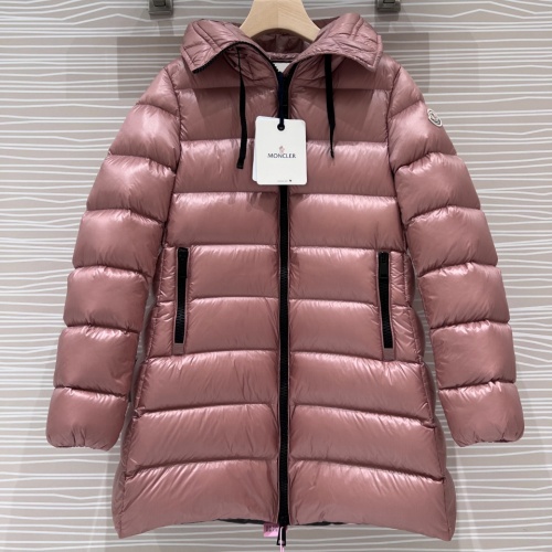 Moncler Down Feather Coat Long Sleeved For Women #1250939, $251.24 USD, [ITEM#1250939], Moncler Down Feather Coat