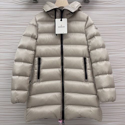 Moncler Down Feather Coat Long Sleeved For Women #1250940, $251.24 USD, [ITEM#1250940], Moncler Down Feather Coat