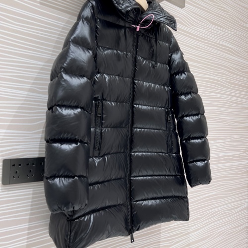 Replica Moncler Down Feather Coat Long Sleeved For Women #1250941 $251.24 USD for Wholesale