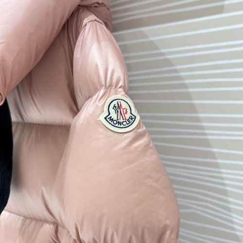 Replica Moncler Down Feather Coat Long Sleeved For Women #1250943 $212.00 USD for Wholesale