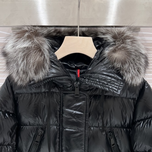 Replica Moncler Down Feather Coat Long Sleeved For Women #1251258 $284.30 USD for Wholesale