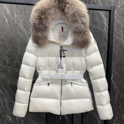 Moncler Down Feather Coat Long Sleeved For Women #1251264, $34.00 USD, [ITEM#1251264], Moncler Down Feather Coat