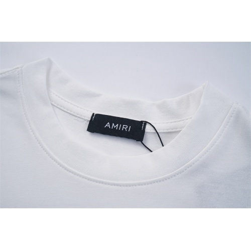 Replica Amiri T-Shirts Short Sleeved For Unisex #1251453 $34.00 USD for Wholesale