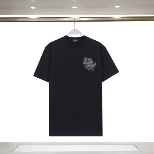 Replica Amiri T-Shirts Short Sleeved For Unisex #1251454 $34.00 USD for Wholesale