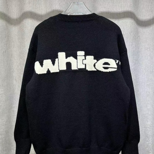 Replica Off-White Sweaters Long Sleeved For Unisex #1251516 $52.00 USD for Wholesale