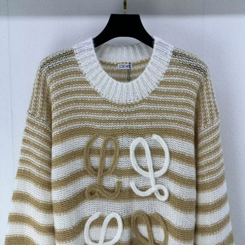 Replica LOEWE Sweaters Long Sleeved For Women #1251533 $98.00 USD for Wholesale